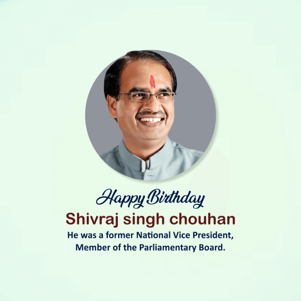 Shivraj Singh Chouhan Birthday: 05 March | Download Poster and Hd Images Free 7 Shivraj Singh Chouhan Birthday Free Pic Download
